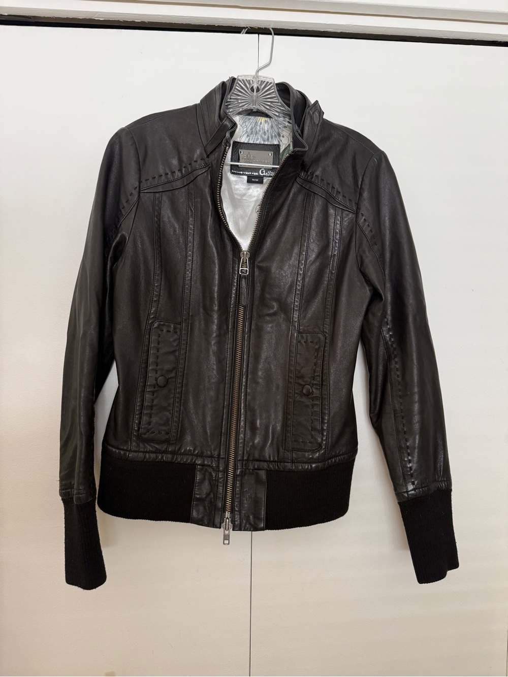 Mackage leather jacket